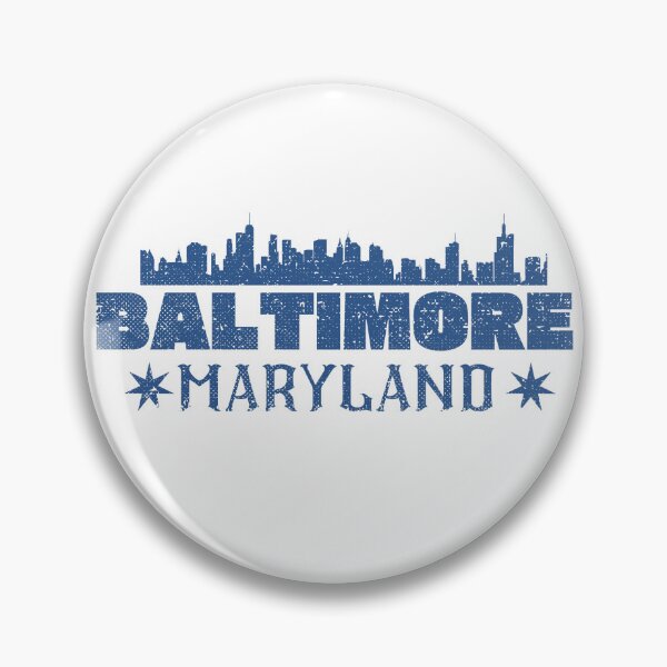 Item preview, Baltimore Maryland retro style  designed and sold by Ushopfake.