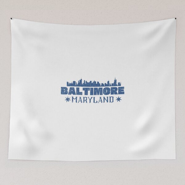 Item preview, Baltimore Maryland retro style  designed and sold by Ushopfake.
