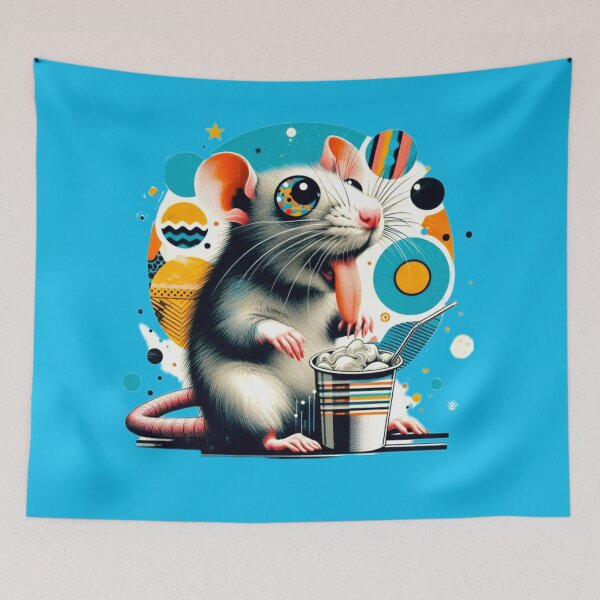 Item preview, COLORFUL RAT designed and sold by MargoGallery.