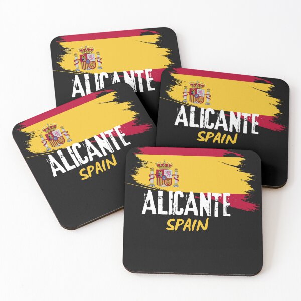 Artikelvorschau, Alicante Spanien Flagge Souvenir entworfen und verkauft von MilkyForest.