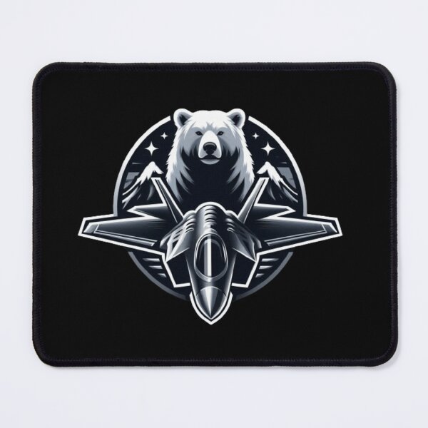 Item preview, F-22 polar bear designed and sold by BeztProductz.