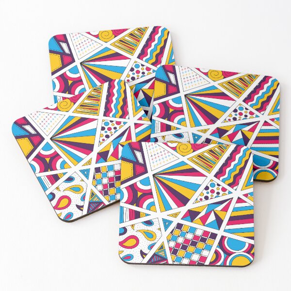 Item preview, Poly Polyamory Pride Zen Doodle Abstract designed and sold by JoyfulJen.