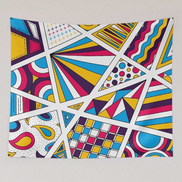 Item preview, Poly Polyamory Pride Zen Doodle Abstract designed and sold by JoyfulJen.