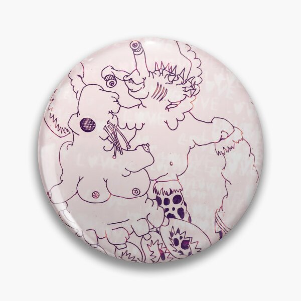 Item preview, Colorized drawing abstract monsters  designed and sold by Carré Comme Orange.