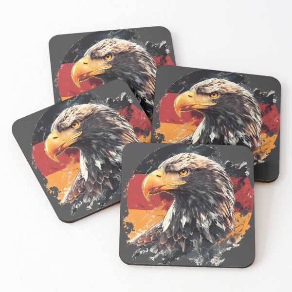 Item preview, Eagle with German Flag designed and sold by Christian Weiss.
