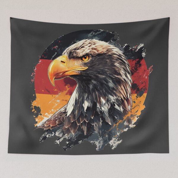 Item preview, Eagle with German Flag designed and sold by Christian Weiss.