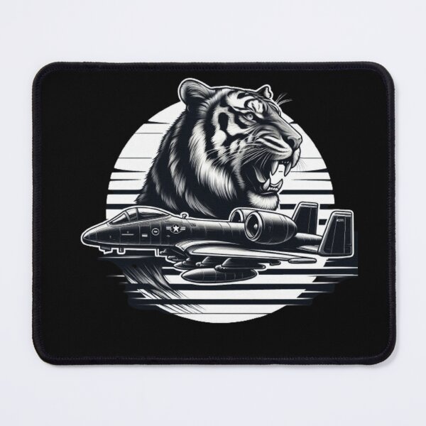 Item preview, A-10 warthog black and white tiger designed and sold by BeztProductz.