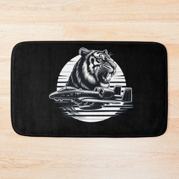 Item preview, A-10 warthog black and white tiger designed and sold by BeztProductz.