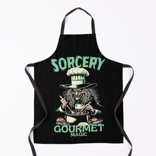 Item preview, The Witch Chef, Gourmet Sorcery Mystical Meals designed and sold by Palati-Watt.