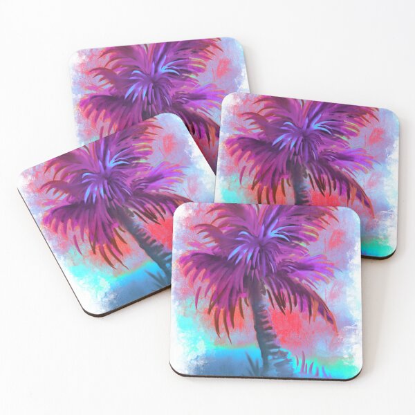 Item preview, Purple Tropical Palm tree  designed and sold by MatrixTattoo.
