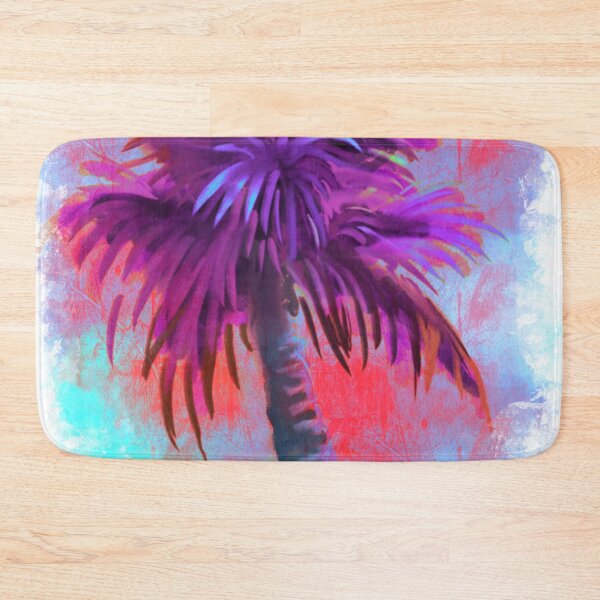 Item preview, Purple Tropical Palm tree  designed and sold by MatrixTattoo.