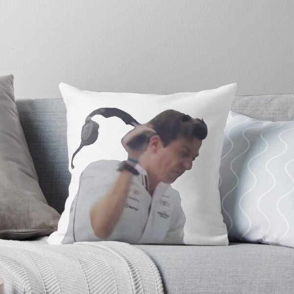 Item preview, Angry Toto Wolff meme sticker designed and sold by harriiiboo.