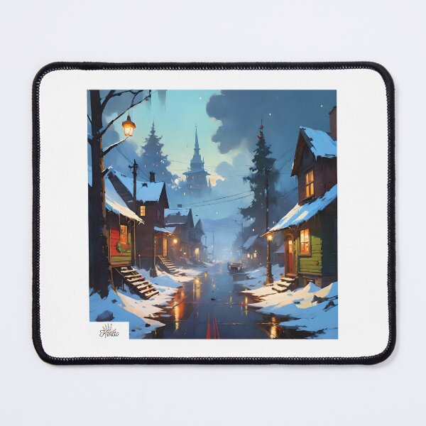 Item preview, Peaceful winter evening designed and sold by K1ndo.