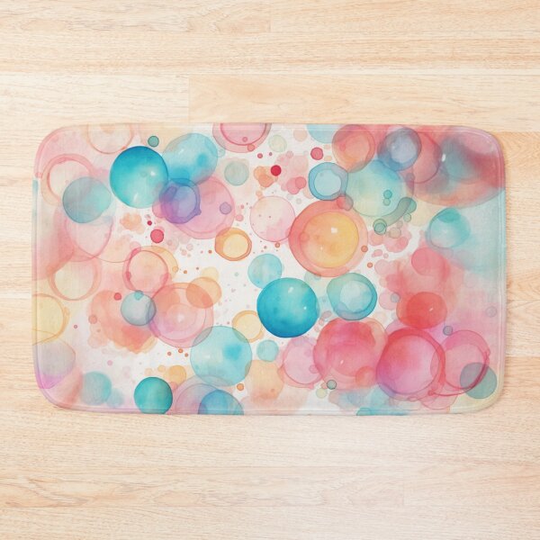 Item preview, Colorful Soft Bubble Pattern designed and sold by Myra365Art.