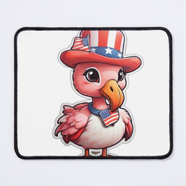 Item preview, Fourth of July Flamingo designed and sold by NeatThingLover.