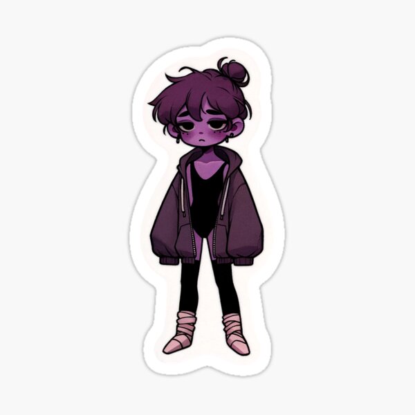 Tired Ballerina After Class Sticker