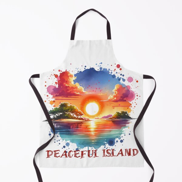 Item preview,  Peaceful Island: A Sanctuary of Serenity and Natural Beauty designed and sold by 0penvimark.
