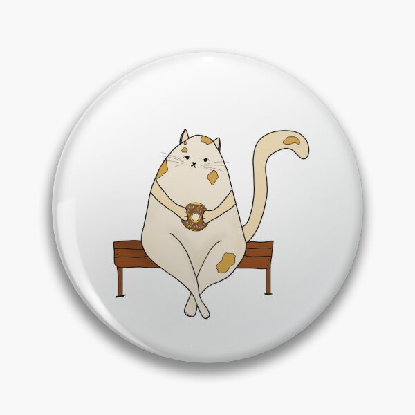 Item preview, Overweight kitty designed and sold by Garna-kvitka.