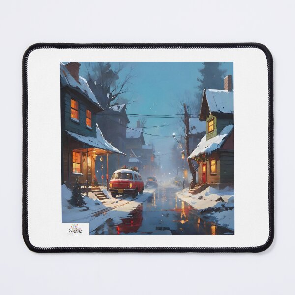 Item preview, Soft winter neighborhood designed and sold by K1ndo.
