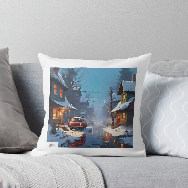 Item preview, Soft winter neighborhood designed and sold by K1ndo.