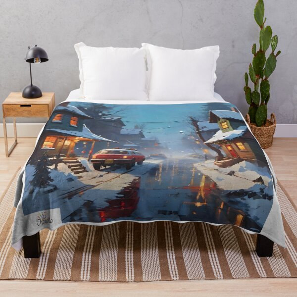 Item preview, Soft winter neighborhood designed and sold by K1ndo.