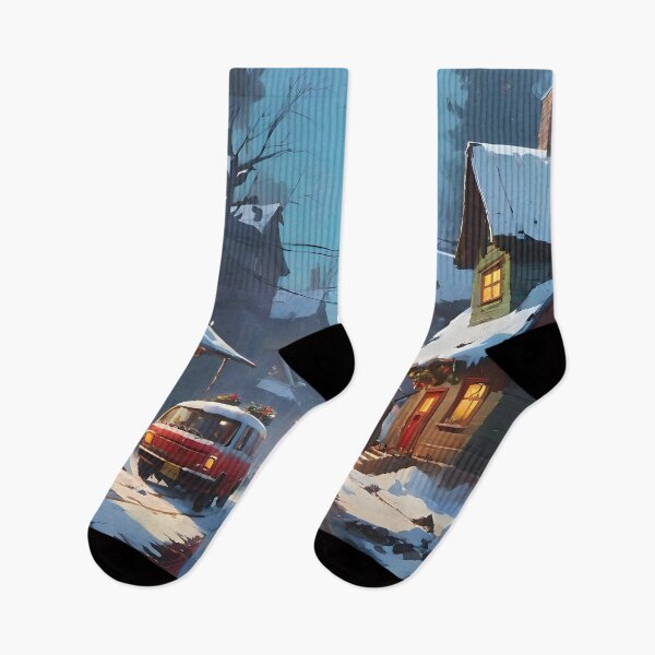 Item preview, Soft winter neighborhood designed and sold by K1ndo.