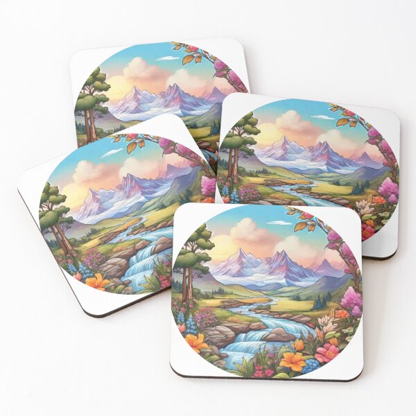 Item preview, A Detailed Illustration of an Enchanting Land Full of Natural Beauty (1477) designed and sold by WASjourney.