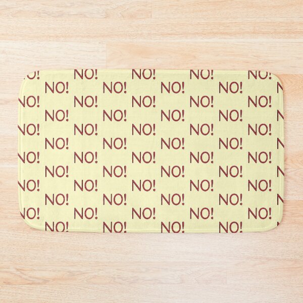 Item preview, JUST NOֱ! designed and sold by Hen-C-Art.