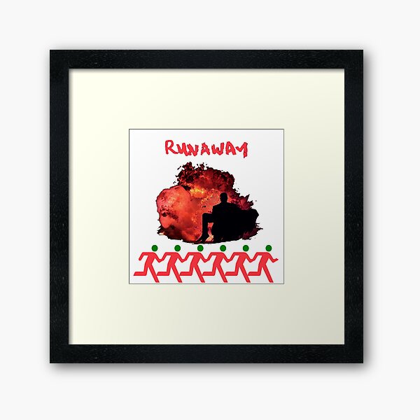 Runaway Framed Art Print