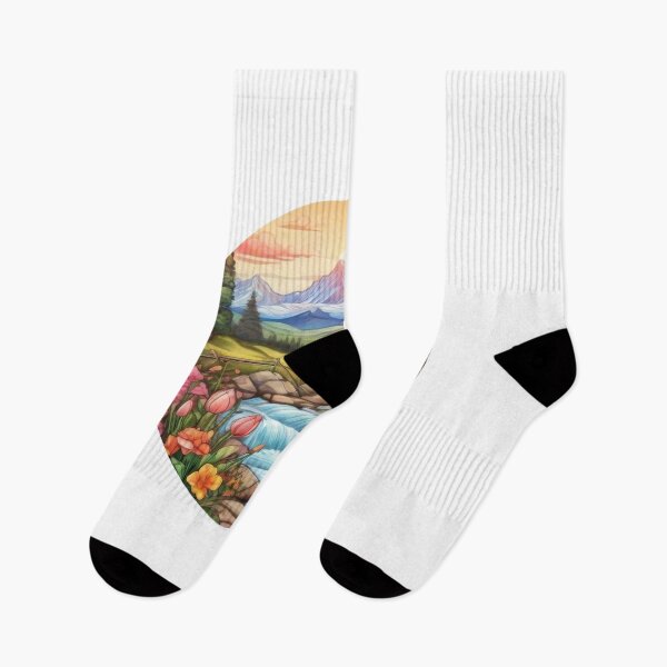 Item preview, Flowers, Trees, and Mountains (1479) designed and sold by WASjourney.