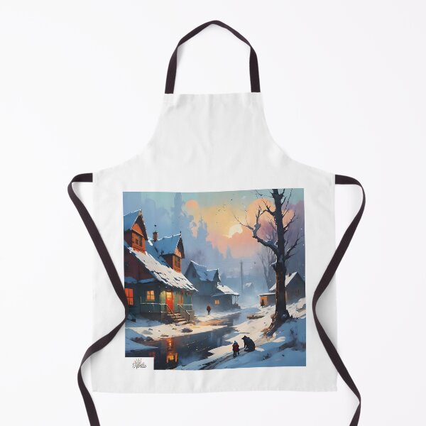 Item preview, Winter village morning designed and sold by K1ndo.
