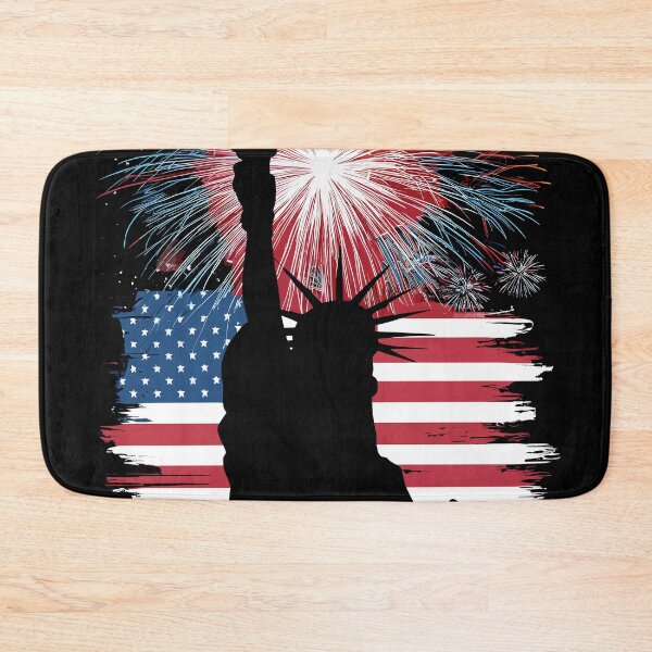Item preview, Liberty Shines Bright Fireworks Design designed and sold by Quirky Shirts.