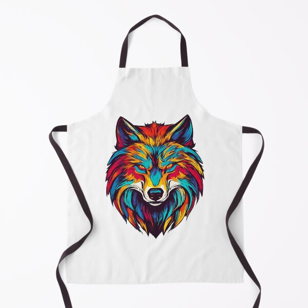 Item preview, Technicolor Wolf Visage 3 designed and sold by Tom-Johnson.