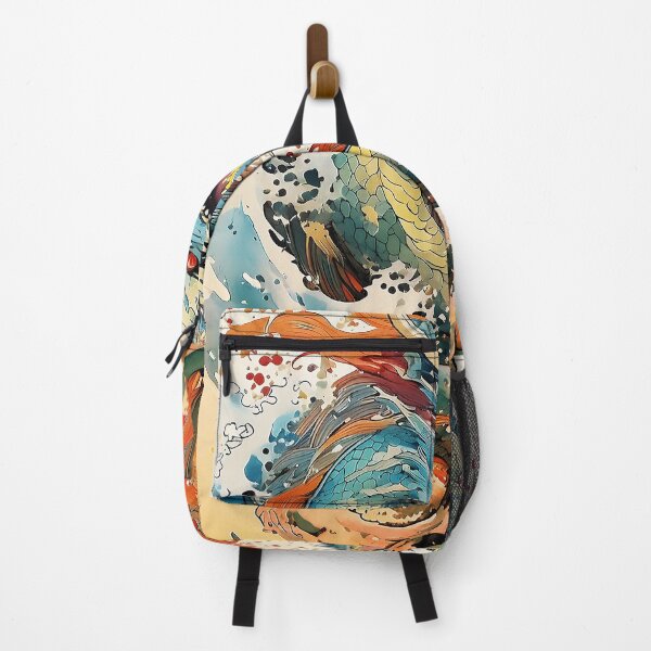 Item preview, Chinese DRAGON traditional chinese japanese art/4 designed and sold by Synthwave Poem.