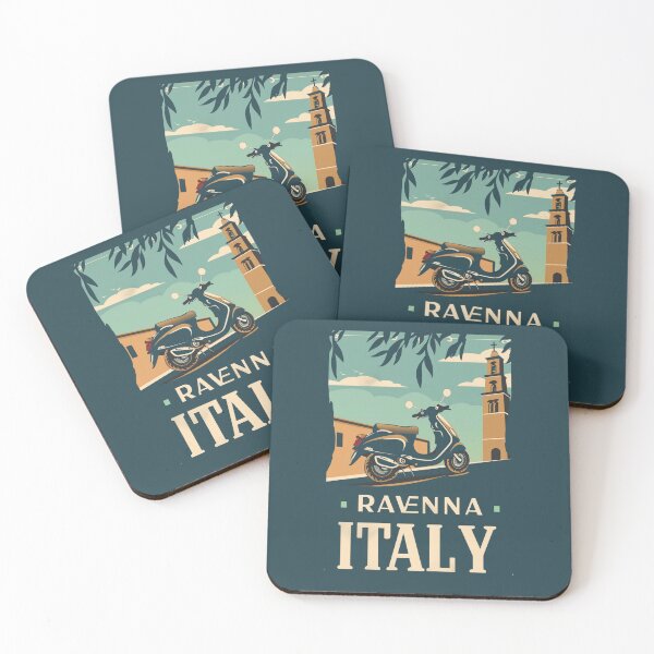 Item preview, A Vintage Travel Illustration of Ravenna - Italy designed and sold by GoodOldVintage.