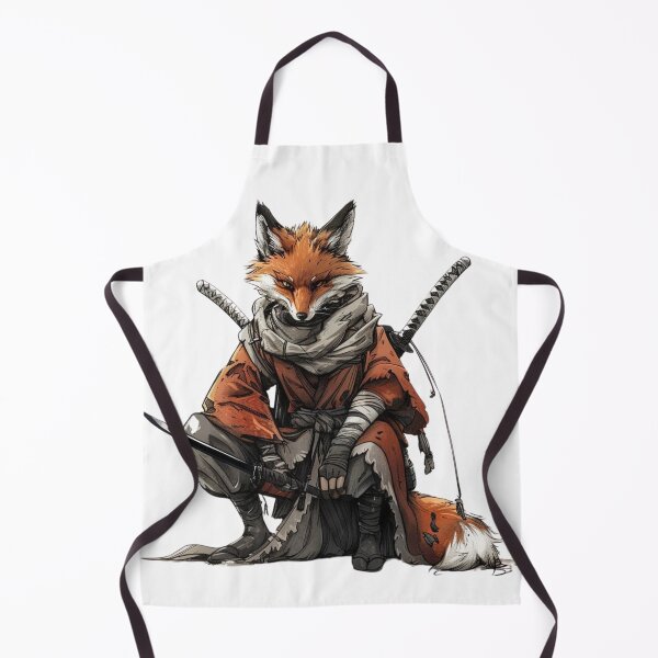 Item preview, Fearless Ninja Fox designed and sold by inksavvystudio.