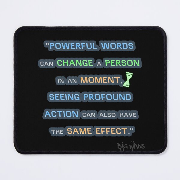 Item preview, "POWERFUL..." Quote 06/11/2024 designed and sold by BJGWRDS.