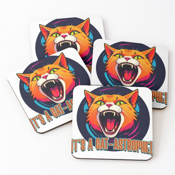 Item preview, It's a Cat-astrophe! designed and sold by ForeverPrintsOK.