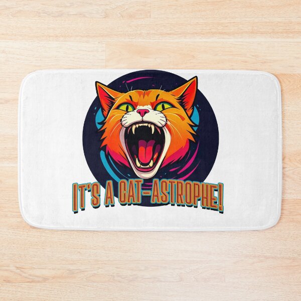 Item preview, It's a Cat-astrophe! designed and sold by ForeverPrintsOK.