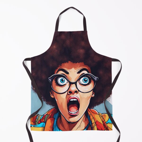 Item preview, Surprised Afro Woman 2 designed and sold by Tom-Johnson.