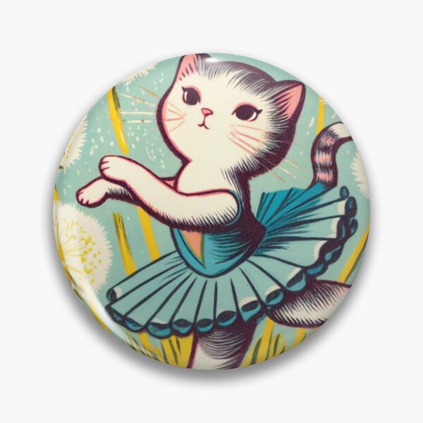 Item preview, Ballerina Kitty Cat designed and sold by FrictionMaxxing.
