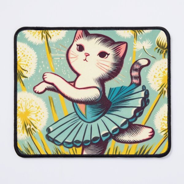 Item preview, Ballerina Kitty Cat designed and sold by FrictionMaxxing.
