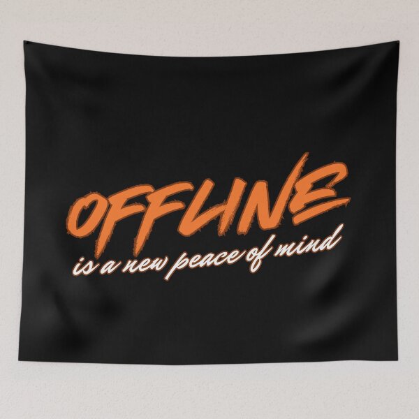 Item preview, offline is a new peace of mind designed and sold by UnCoverDesign.