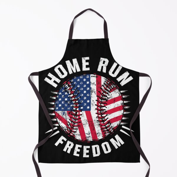 Item preview, Home Run Freedom Baseball Design designed and sold by Quirky Shirts.