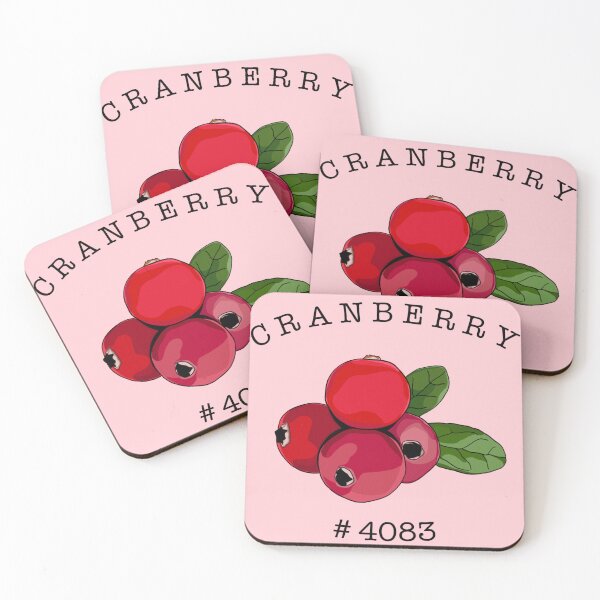 Item preview, Cranberry Fruit Sticker designed and sold by Erin Stenson.