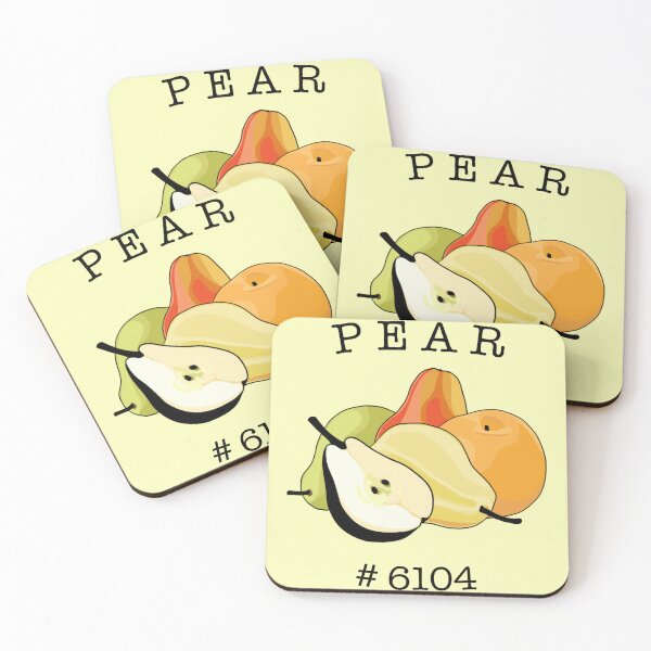 Item preview, Pear Fruit Sticker designed and sold by Erin Stenson.
