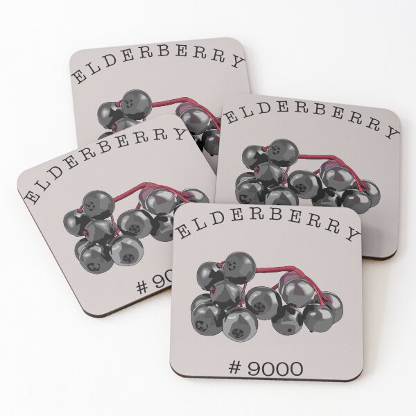 Item preview, Elderberry Fruit Sticker designed and sold by Erin Stenson.