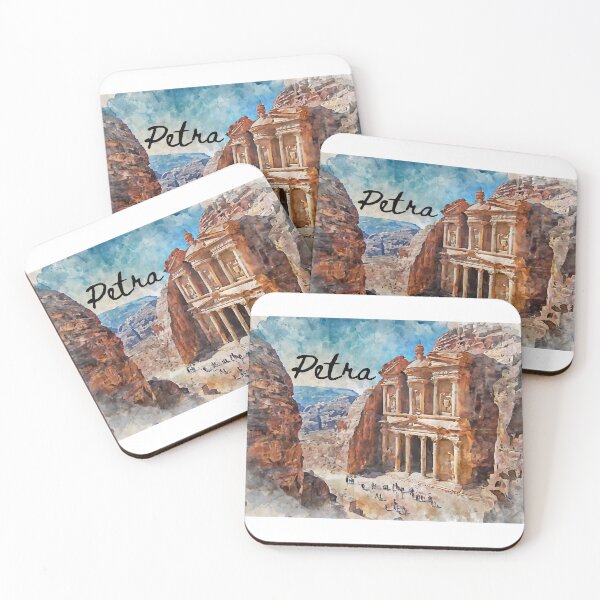 Item preview, Petra Watercolor Postcard designed and sold by Anyaabroad.