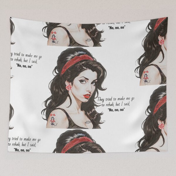 Item preview, They tried to make me go to rehab, but I said, "No, no, no" designed and sold by Hen-C-Art.