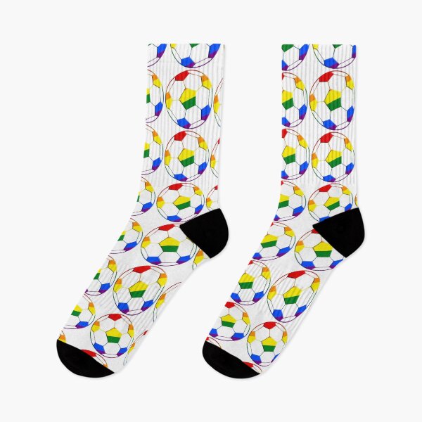 Item preview, Football Cutout - Rainbow - LGBT designed and sold by CheeseMan01.